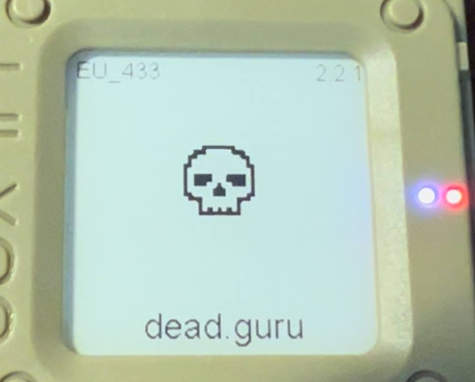 Мій SplashScreen на T-Echo